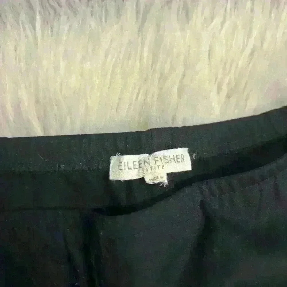 - Eileen fisher petite Organic Cotton Twill Slim Ankle Pant Sz 10 Petite - Picture 8 of 9